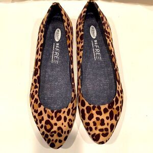 Dr. Scholls American Lifestyle “Ashton” Leopard Size 7W Women's